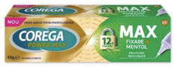 Corega Crema adeziva pentru proteza dentara Max Fixare + Mentol Corega, 40 g, Gsk