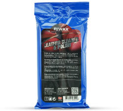 Riwax Leather Cleaner & polish - Bőrtisztító és ápoló kendő - (15db/csomag) (03229)