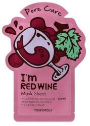 Tony Moly Masca Faciala Coreeana Tip Servetel cu Vin Rosu pentru Ingrijirea Porilor - Tony Moly I'm Red Wine Mask Sheet Pore Care, 1 buc