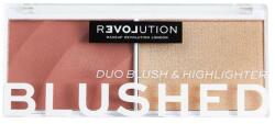 Revolution Paleta Farduri de Obraz - Makeup Revolution Relove Colour Play Blushed Duo, Kindness, 1 buc