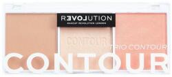 Revolution Paleta pentru Contur - Makeup Revolution Relove Colour Play Contour Trio Palette, Sugar, 1 buc