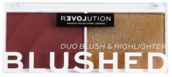 Revolution Paleta Farduri de Obraz - Makeup Revolution Relove Colour Play Blushed Duo, Wishful, 1 buc