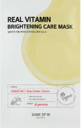 Some By Mi Mască de față din bumbac cu vitamine - Some By Mi Real Vitamin Brightening Care Mask 20 g