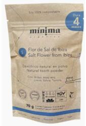Minima Organics Pudră de dinți naturală Floare de sare - Minima Organics Natural Tooth Powder Salt Flower From Ibiza 70 g