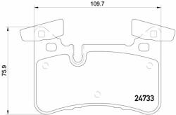 BREMBO set placute frana, frana disc BREMBO PRIME LINE P 50 110 (P 50 110)