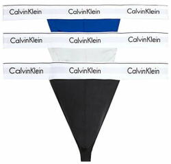 Calvin Klein 3 PACK - férfi tanga NB3226A-GW4 (Méret M)