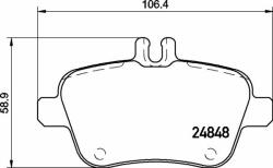 BREMBO set placute frana, frana disc BREMBO P 50 135