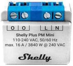 Shelly PLUS PM MINI Wi-Fi + Bluetooth áramfogyasztás-mérő (3800235265673)