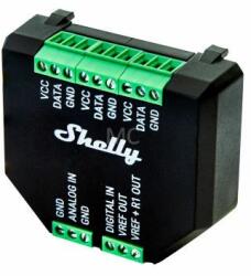 Shelly szenzor adapter Shelly PLUS relékhez (DS18B20 hőmérséklet-érzékelő, és más szenzorok csatlakoztatásához) (3800235266427)