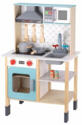 Tooky Toy Fa konyha beépített mikróval (TH870)