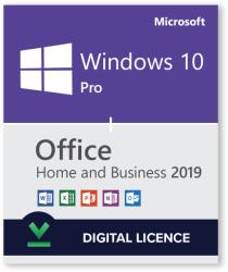 Microsoft Windows 10 Pro + Office 2019 Home and Business (DCDLD004DCDLD029)