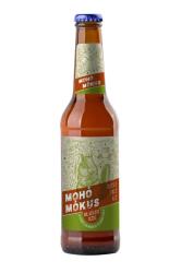 Auchan Kedvenc Mohó Mókus Rozsos Pale Ale szűretlen minőségi félbarna sör 330 ml