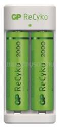 GP Batteries GP Eco E211 Akkutültő + 2×AA GP ReCyko 2000 (B51214) (B51214)
