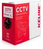 KELine KE-Line Cat. 5E (F/UTP) 305m 100MHz LSOH Dca árnyékolt CCTV fali kábel (KECCTVS25LSOH-DCA-RLX)