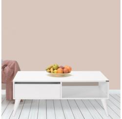 Adore Furniture Kávésasztal 42x110 cm fehér AD0147 (AD0147)