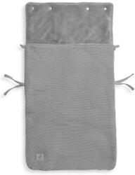 Jollein Jollein - Autósülés tartó fleece BASIC KNIT 42x82 cm Stone Grey FBB0286 (FBB0286)