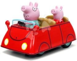 Jada Toys Mașinuță cu telecomandă Peppa Pig RC Car Jada roșie lungime de 17, 5 cm (JA3254001)