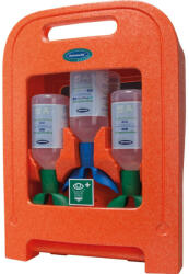 Actiomedic EYE CARE Medi2Protect TWIN I szemkimosó állomás 2 x 500 ml TWIN 0.9% nátrium-klorid oldattal + 1 x 500 ml TWIN BioPhos74 oldattal (500-200-10000) - alphadenthigienia