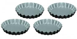 Guardini Форма за кекс SILVER ELEGANCE, комплект 4 бр. , 12 cм, черна, стомана, Guardini (GD71204SEVEE)