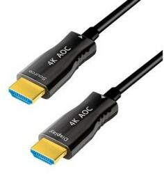 LogiLink HDMI cable, A/M to A/M, 4K/60 Hz, AOC, black, 20 m (CHF0102)