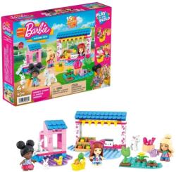 Mega Bloks Mega Bloks, Barbie, Farmer's market, set de constructie, 90 piese