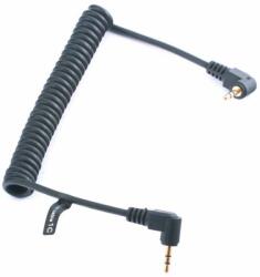 Commlite Cablu sync / remote 2.5 - 3.5mm spiralat 30-100cm
