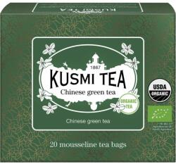 Kusmi Tea Ceai verde CHINESE GREEN TEA, 20 de pliculețe de ceai din muselină, Kusmi Tea