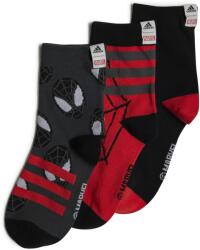 adidas Gyerek pamut magas zokni adidas SPIDER-MAN 3PP K fekete HZ2915 - KXXL