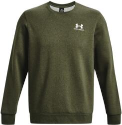 Under Armour Férfi sportos cipzár nélküli pulcsi Under Armour ESSENTIAL FLEECE CREW zöld 1374250-391 - L-T