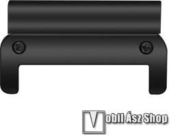Okosóra fém csatlakozó adapter - 1db - FEKETE - bármilyen 20mm-es teleszkópos szíjjal használható - Garmin Fenix 7 / 5 / 5 Plus / 5 Plus Sapphire / 6 / 6 Pro / 6 Sapphire / Instinct / Forerunner 935 /