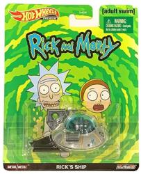 Mattel Hot Wheels: Rick és Morty - Rick hajója 1/64 - Mattel (DMC55/GJR47) - jatekshop