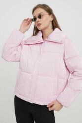 Hugo rövid kabát női, rózsaszín, téli - rózsaszín XS - answear - 80 990 Ft