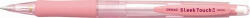 PENAC Nyomósirón, 0, 5 mm, rózsaszín tolltest, PENAC "SleekTouch (TICPSMP) - fapadospatron