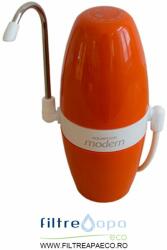 Geyser Filtru de apa pe chiuveta Aquaphor Modern 2, capacitate filtrare 4000 l, orange