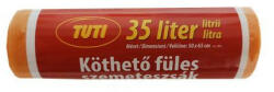 TUTI Szemeteszsák, köthető füles, 35 l, 20 db, TUTI (KHT967)
