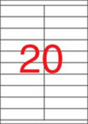 APLI Etikett, univerzális, 105x29 mm, APLI, 2000 etikett/csomag (LCA1299) - fapadospatron