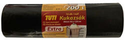 TUTI Szemeteszsák, extra erős, 200 l, 10 db, TUTI "Extra (KHT991)