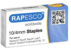 Rapesco Tűzőkapocs, No. 10, horganyzott, RAPESCO 1000 db (IRAP510VZ3)