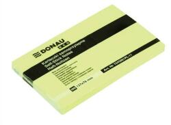 DONAU 127x76 mm öntapadó jegyzettömb pasztell sárga 100lap (D7595)