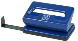 ICO Lyukasztó, kétlyukú, 12 lap, SAX "128s", kék (ISA128K) - fapadospatron