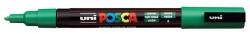 uni Dekormarker, 0, 9-1, 3 mm, UNI "Posca PC-3M", zöld 1 db (TUPC3MZ)