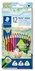 STAEDTLER Színes ceruza készlet, háromszögletű, STAEDTLER "Noris Colour 187", 12 különböző szín (TS187C12) - fapadospatron