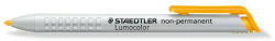 STAEDTLER Jelölőkréta adagoló, mindenre író, lemosható (omnichrom), STAEDTLER "Lumocolor 768", sárga (TS768N1) - fapadospatron