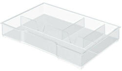 Leitz Rendszerező tálca Leitz "Plus/Wow Cube" fiókos irattárolókhoz, LEITZ, áttetsző (E52150002) - fapadospatron