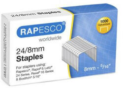 Rapesco Tűzőkapocs, 24/8, horganyzott, RAPESCO (IR1456) - fapadospatron