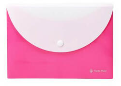 Panta Plast Irattartó tasak, A5, PP, patentos, két zsebes, PANTA PLAST, neon pink (INP0410008813) - fapadospatron
