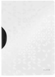 Leitz Gyorsfűző, klipes, PP, A4, LEITZ "Wow ColorClip", fehér (E41850001) - fapadospatron