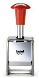 TRODAT Sorszámbélyegző, automata, fém, 6 karakter, TRODAT (IT5756M) - fapadospatron