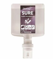 Diversey SURE Antibac HandWash Free IC tejsav alapú, fertőtlenítő hatású szappan, 1, 3 liter