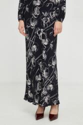 Answear Lab szoknya fekete, maxi, egyenes - fekete S - answear - 18 990 Ft